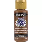 Pintura acrílico multi surface - DecoArt Americana Gloss - Milk Chocolatee x59ml