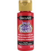 Pintura acrílico multi surface - DecoArt Americana Gloss - Rojo Franc x59ml|raw }}