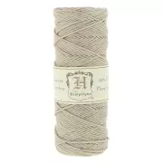 Bobina de 62 metros de hilo de cáñamo Hemp Cord 1.1 mm Natural x1