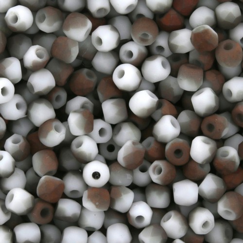 Verdaderas chapas de 2 mm Chalk White Sunset Mat x50