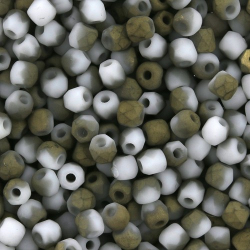 Verdaderas chapas de 2 mm - Chalk White Amber Mat x50