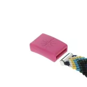 Cierre magnético intercambiable Hiilos 11 mm para hacer joyas - Rosa x1