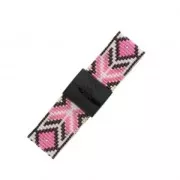 Cierre magnético intercambiable  Hiilos 22 mm para hacer joyas - Rosa x1