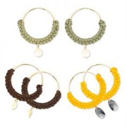 Criollas 40 mm bronce x2