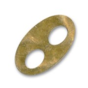 Separador grano de café 16x12 mm bronce x1
