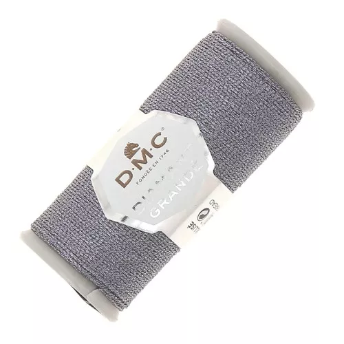 Hilo para bordar DMC Diamante Grandé Gris Anthracite (G317) x20m