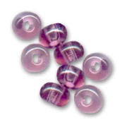 Cuentas de Rocalla Preciosa 5/0 4,5 mm - Amatista x20 g