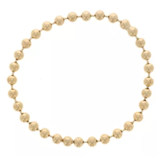 Anillo fino cadena con bolas 1.5 mm de Gold filled Talla 56-58 x1