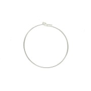 Criollas a decorar 20 mm x 0.7 mm de Plata 925 x2|raw }}