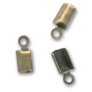 Terminale redondo 3 mm bronce x6