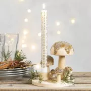 Surtido de bolitas de vidrio para decorar entre 0.6 y 3 mm - Nácar x3