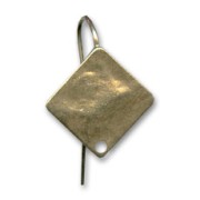 Ganchos rombos 16 mm color bronce x2|raw }}