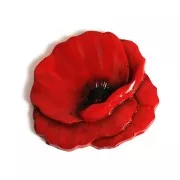 Molde de silicono para arcilla polimérica, resina y arcilla de metal- Floral x1