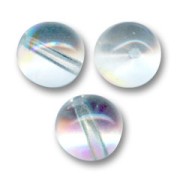 Cuentas redondas 10 mm Crystal AB x10|raw }}
