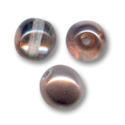 Cuentas redondas 6 mm Crystal Capri Gold x25|raw }}