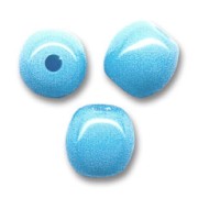 Cuentas redondas 3 mm Turquesa x50