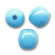 Cuentas redondas 3 mm Turquesa x50