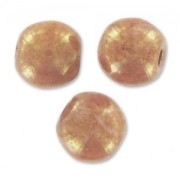 Cuentas redondas 3 mm Opaque Luster Rose x50|raw }}