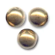 Cuentas redondas 3 mm Gold Bronze x50