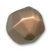 Redonda facetada 20 mm Copper Mat