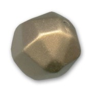 Redonda facetada 20 mm Bronze Mat