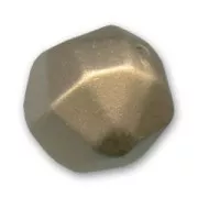 Redonda facetada 20 mm Bronze Mat