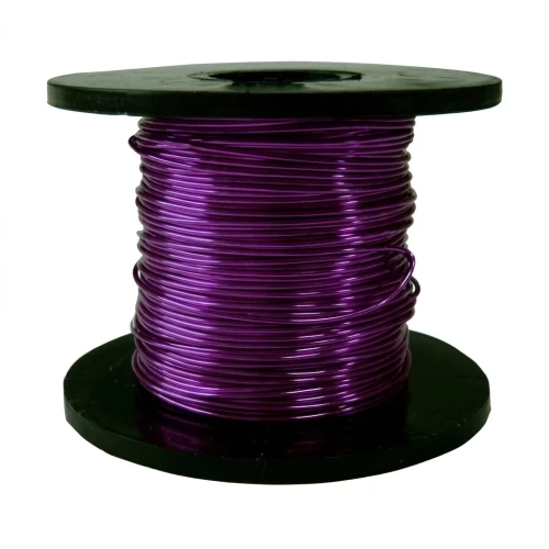 Hilo de cobre 0.50 mm Purple x 25 m
