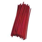 Pajitas 22 cm para decorar DIY - Rojo x 50|raw }}