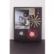 Pajitas 22 cm para decorar DIY - Negro x 50