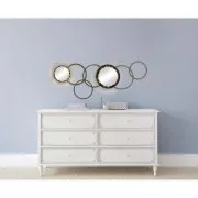 Surtido de círculos de madera para decorar DIY x8