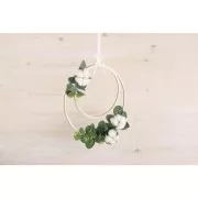 Surtido de círculos de madera para decorar DIY x8