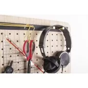 Ganchos S de metal 60 mm para colgar y tejido de macramé - Dorado x4