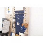 Ganchos S de metal 60 mm para colgar y tejido de macramé - Plateado x4