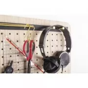 Ganchos S de metal 60 mm para colgar y tejido de macramé - Plateado x4