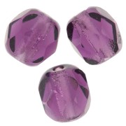Facetadas 6 mm Amethyst  x25|raw }}