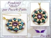 Cuentas de cristal Hélios® de Puca® 6x10 mm Opaque White x10g