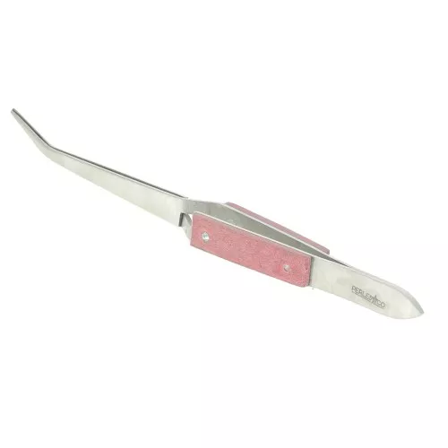 Alicate de soldadura  -  punta curvada - 17  cm auto bloqueo x1