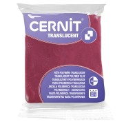 Pasta Cernit translúcida - Burdeos (n.º 411) x 56 g