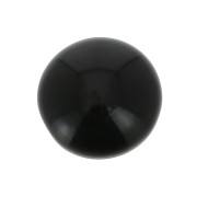 Cabuchón redondo 10 mm Black Onyx x1|raw }}