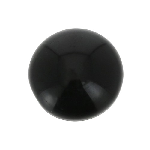 Cabuchón redondo 10 mm Black Onyx x1