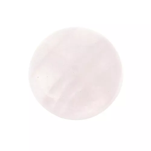 Cabuchón redondo 10 mm Quartz Rosa x1