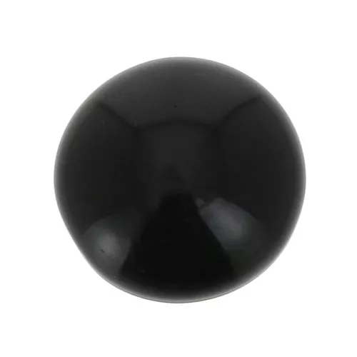 Cabuchón redondo 12 mm Black Onyx x1