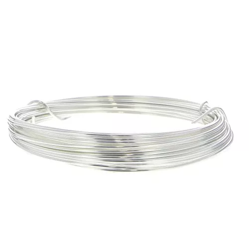 Hilo flexible 1 mm de Silver filled 999 x 5 m