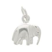 Dije elefante 10 mm de Plata x1