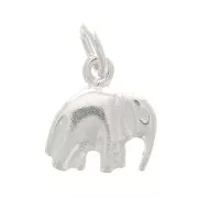 Dije elefante 10 mm de Plata x1
