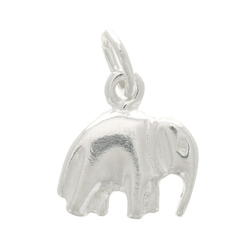 Dije elefante 10 mm de Plata x1