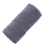 Bobina de hilo encerado Linhasita para micro macramé 1 mm - Gris malva (227) x168m