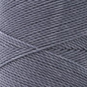 Bobina de hilo encerado Linhasita para micro macramé 1 mm - Gris malva (227) x168m