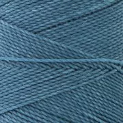 Bobina de hilo encerado Linhasita para micro macramé 1 mm - azul Capri (226) x168m
