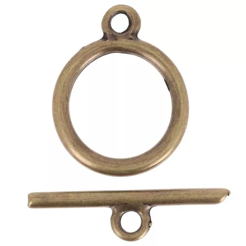 Cierre en T de 20 mm - Bronce x1
